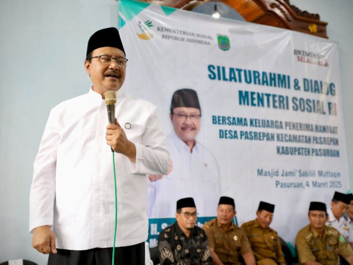 gus ipul Menteri Sosial Saifullah Yusuf saat mengumumkan kesiapan 53 lokasi Sekolah Rakyat yang akan mulai beroperasi pada Tahun Ajaran 2025/2026. Foto: Kemensos