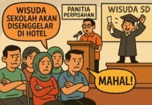 Katanya Batal, Kok Jalan Lagi?, Polemik Wisuda SDN di Bogor Kian Jadi Sorotan Ilustrasi