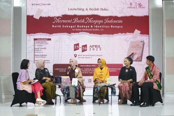 Batik Bogor Melestarikan tradisi, mengukir prestasi. Batik Bogor, warisan budaya yang siap mendunia. Foto: Istimewa