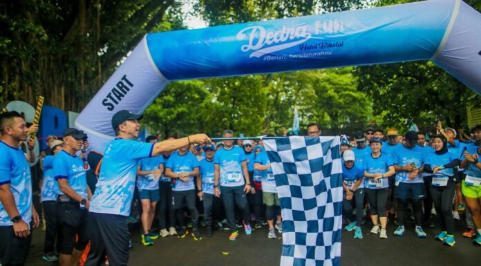 DedraRun Jadi Ajang Silaturahmi Para Pelari di Bogor