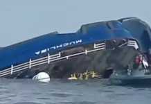 Kapal KMP Muchlisa Tenggelam di Teluk Balikpapan, 2 Kru Hilang KMP Muchlisa