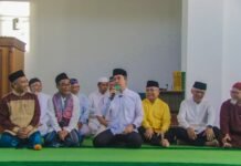 Dedie Rachim Titip Doa untuk Kota Bogor kepada Calon Jamaah Haji Wali Kota Hadiri Pelepasan Calhaj Warga Taman Yasmin. Foto: Istimewa