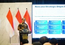 Ditjen AHU Hadirkan Layanan Hukum di MPP Kota Bogor, Permudah Akses Masyarakat dan UMKM Dirjen AHU, Widodo, saat meresmikan gerai layanan hukum di MPP Kota Bogor, memberikan kemudahan akses bagi masyarakat dan pelaku UMKM. Foto: harnas.id/ Istimewa