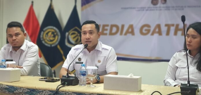 Imigrasi bogor Imigrasi Bogor paparkan capaian dan inovasi dalam pelayanan keimigrasian kepada media dalam gelaran Media Gathering 2025. Foto: Harnas.id