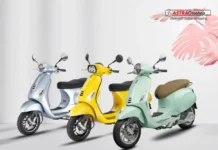 Vespa Rayakan Ulang Tahun ke-79 di Bintaro dengan Warna Baru dan Promo Eksklusif Warna-warna baru Vespa Primavera dan Sprint dipamerkan dalam rangka ulang tahun Vespa ke-79 di Bintaro Xchange Mall 2, menghadirkan nuansa segar dan penuh gaya. Foto: Astra