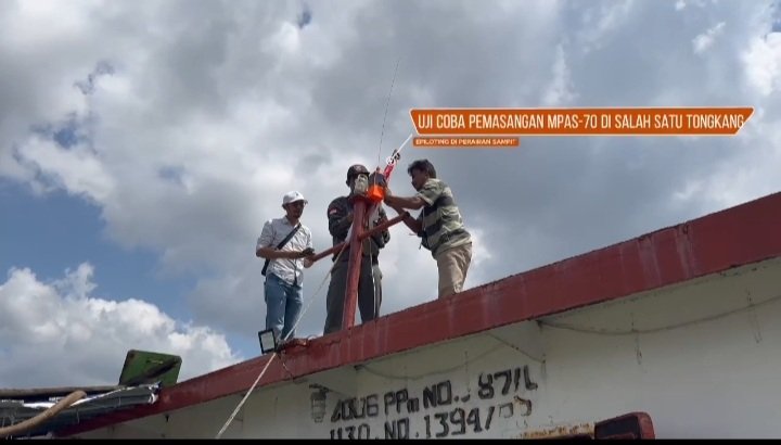 Sistem E-Pilotage pertama kali diuji di Sampit, jadi langkah strategis KSOP menuju digitalisasi layanan pemanduan. Foto: Istimewa