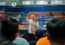 Puluhan Pelajar Ikuti Turnamen Tinju ‘Bogor Gelut’, Wakil Wali Kota Dukung Pembinaan Atlet Muda