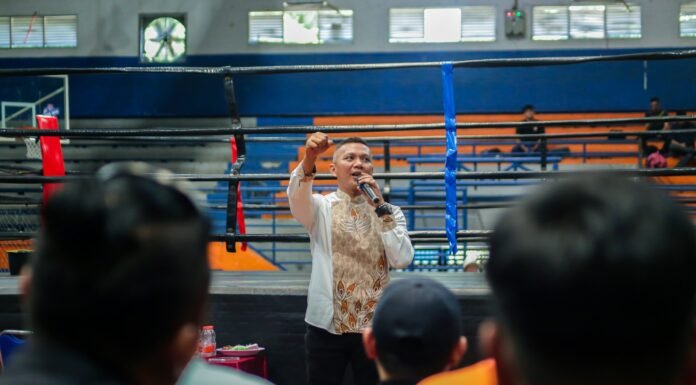 Puluhan Pelajar Ikuti Turnamen Tinju ‘Bogor Gelut’, Wakil Wali Kota Dukung Pembinaan Atlet Muda