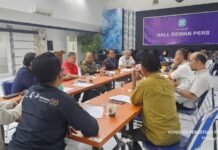 Kongres Persatuan PWI 2025 Disiarkan Langsung via YouTube Suasana persiapan Kongres Persatuan PWI 2025 di BPPTIK Komdigi, Cikarang, Bekasi. Foto: PWI