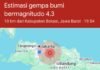 Breaking News: Gempa Magnitudo 4,9 Guncang Bekasi, Getaran Terasa hingga Depok, Bogor dan Jakarta gempa magnitudo 4,9 mengguncang Bekasi, Rabu (20/8/2025) malam. Getaran terasa hingga Depok, Karawang, dan sebagian wilayah Jakarta. Foto: Harnas.id/ Istimewa