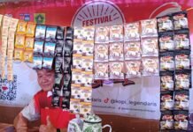 Enam Kopi Ikonik Ramaikan Festival Merah Putih 2025, Bogor Siap Jadi Kota Kopi Dari Bah Sipit hingga Oplet, brand kopi ikonik Bogor tampil dalam satu panggung bersejarah. Foto: Harnas.id/ Istimewa