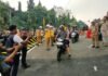 Jalan Danasasmita Batutulis Resmi Dibuka, Khusus untuk Kendaraan Roda Dua Suasana pembukaan akses Jalan Danasasmita yang kini resmi dibuka khusus untuk kendaraan roda dua. Foto: Harnas.id/ Istimewa