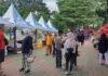 UMKM SADAR Geber Bazar “Tujuh Belasan” di Lapangan Sempur, Produk Lokal Bogor Makin Keren! Bazar UMKM SADAR ‘Sadar Tujuh Belasan’ di Lapangan Sempur, Kota Bogor, diramaikan puluhan tenant dan pengunjung selama dua hari penuh. Foto: Istimewa