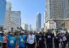 Forjukafi Ramaikan Zakat Wakaf Funwalk di Car Free Day Jakarta Forjukafi Ramaikan Zakat Wakaf Fun Walk Kemenag Ri di CFD Jakarta, Minggu 21 September 2025. Foto: Istimewa