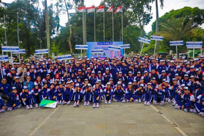 Kontingen Kota Bogor berjuang maksimal di POPDA XIV Jawa Barat hingga berhasil menempati posisi tiga besar klasemen sementara. Foto: Pemkot Bogor
