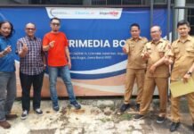 Verifikasi Faktual Media, Diskominfo Kota Bogor Apresiasi Inovasi Graha Trimedia Dinas Kominfo Kota Bogor melakukan verifikasi faktual di Graha Trimedia Bogor, rumah bersama tiga media: Infoladisha, BogorOne, dan Harnas, Senin (29/9/2025). Foto: Trimedia