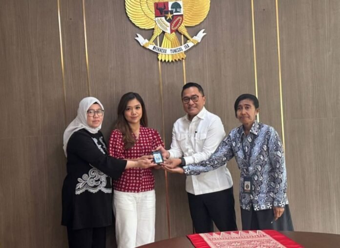 Jurnalis CNN Indonesia, Diana Valencia. Foto: PWI Pusat