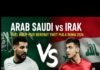 Babak Pertama Arab Saudi vs Irak Dihujani Kartu Kuning