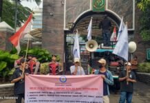 Demo Di Kejagung Duga JAM Intel Terlibat Dugaan Korupsi Di BPJN Lampung
