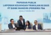 Bank Mandiri Catat Kinerja Cemerlang Kuartal III 2025, Perkuat Peran sebagai Penggerak Ekonomi Nasional Bank Mandiri kembali menegaskan posisinya sebagai motor pertumbuhan ekonomi nasional dengan capaian kinerja solid pada kuartal III tahun 2025. Foto: Bank Mandiri