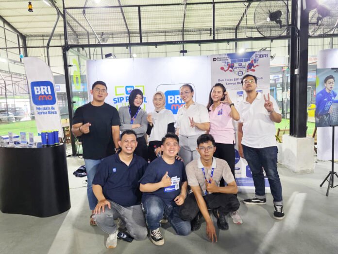 BRI KC Pancoran Berikan Promo di BRImo SIP PADEL League 2025