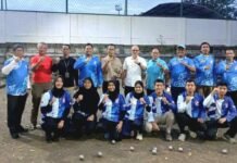 Pentanque Depok Optimis Lolos Babak Kualifikasi Porprov Jabar