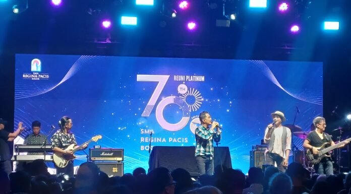 Java Jive Meriahkan Reuni Platinum ke 70 Regina Pacis