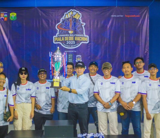 Turnamen Bulutangkis Dedie Rachim 2025 Resmi Bergulir di Tanah Sareal