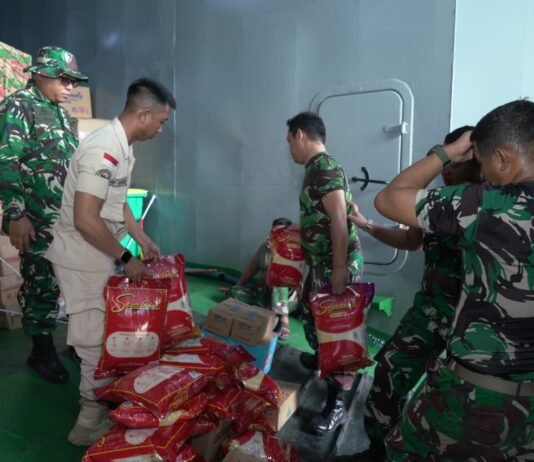 Kapal ADRI XCII-BM Berlayar Angkut Bantuan Kemanusiaan ke Tiga Wilayah Terdampak Bencana di Sumatera