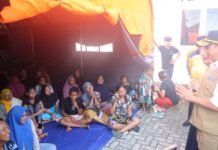 Kepala BNPB Tiba di Langkat, Pastikan Distribusi Bantuan Sampai ke Masyarakat