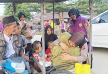 Tim Trauma Healing SDM Polda Aceh Beri Dukungan Psikososial Bencana Alam Di Langsa