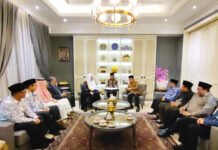 Jusuf Kalla dan Sekjen Liga Muslim Dunia Bahas Penguatan Dakwah serta Rehabilitasi Masjid Terdampak Banjir