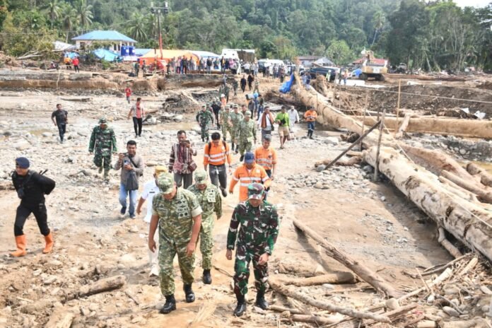 Personel Satgas Yonzipur I/DD TNI AD. Foto: Dok. TNI AD.