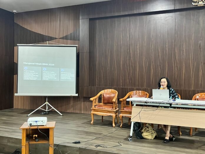 Kepala LPPM UWM Paparkan Skema Hibah BIMA. Foto: Dok. LPPM UWM.