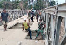 Akses Vital Bireuen–Aceh Utara Kembali Terhubung Lewat Jembatan Bailey