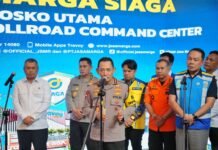 Kapolri dan Menhub Tinjau Command Center Jasa Marga, Pastikan Pengamanan Arus Nataru 2025–2026
