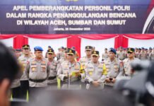 Polri Tambah Kekuatan, 1.500 Personel Dikerahkan ke Wilayah Bencana Sumatera