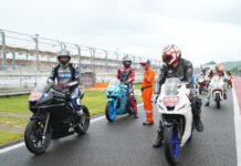 Mandalika Track Day Jadi Ruang Aman Pecinta Motor, Puluhan Rider Jajal Sirkuit Dunia Rider Bersiap Start Menjajal Lintasan Kelas Dunia Mandalika. Foto: MGPA.