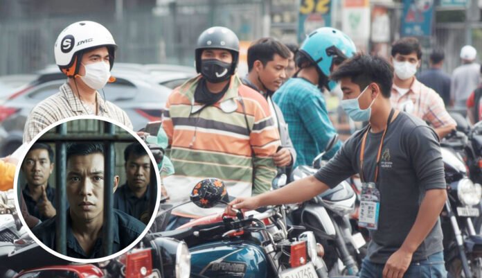 Ilustrasi juru parkir liar memungut biaya parkir. Foto: Harnas.