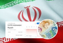 Rial Iran Jatuh Bebas, Saking Anjloknya 1 Rial Iran Senilai Rp0,015 Screenshot Kurs Hari Ini: Rial Iran Jatuh Bebas. Foto: Istimewa.