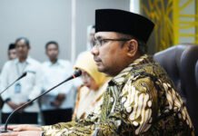 KPK Tetapkan Mantan Menteri Agama Gus Yaqut Tersangka, Kasus Haji 2024 Disorot Publik Mantan Menteri Agama Yaqut Cholil Qoumas. Foto: Istimewa.