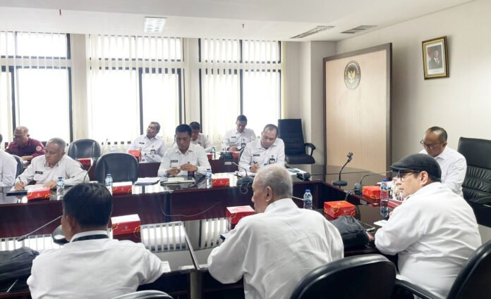 Rapat Persiapan Retret Wartawan PWI Pusat Bersama Kemenhan RI. Foto: PWI Pusat.