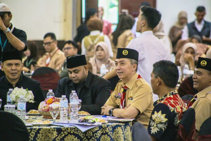 Wali Kota Bogor Dedie A. Rachim saat menghadiri Musrenbang Kecamatan Bogor Selatan. Foto: Pemkot Bogor.