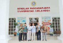 ABN, Pascasarjana UNAIR Jajaki Kerja Sama Riset dan Pendidikan Buah Berorientasi Global Pertemuan pimpinan Akademi Buah Nusantara dan Sekolah Pascasarjana Universitas Airlangga membahas rencana kerja sama pendidikan dan riset berorientasi global di Surabaya, Rabu (14/1/2026). Foto: UNAIR.