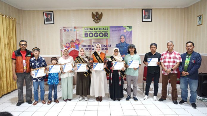 Kegiatan Gema Literasi Taman Bacaan Masyarakat di Kota Bogor. Foto: Pemkot Bogor.