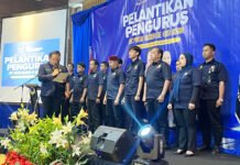 NasDem Kota Bogor Pasang Target Ganda, Bidik Kursi Walikota dan 8 Kursi DPRD Pelantikan pengurus DPC Partai NasDem se-Kota Bogor dihadiri jajaran pengurus pusat dan wilayah (dok. istimewa).