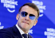 Gaya Macron di Davos Curi Perhatian, Isu Tarif Tetap Jadi Sorotan Emmanuel Macron Tampil Ala “Top Gun” di Forum Ekonomi Dunia. Foto: X/@MarioBojic.