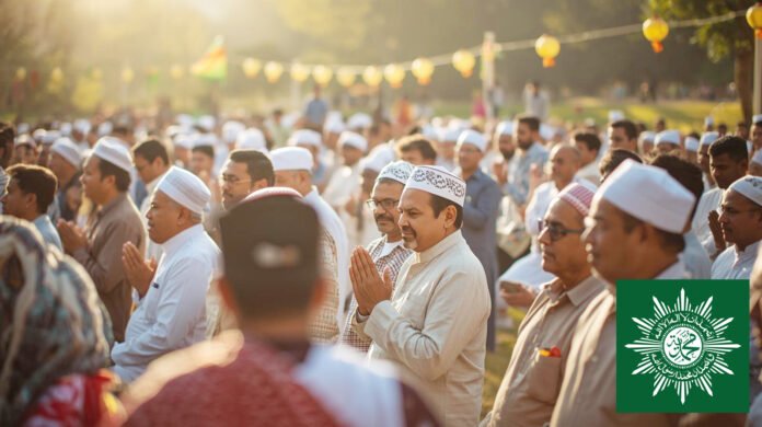 Ilustrasi Perayaan Idul Fitri. Image: Harnas. Ilustrasi Perayaan Idul Fitri. Image: Harnas.