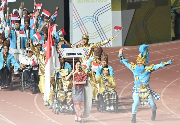 Pembukaan ASEAN Para Games 2025 Resmi Digelar di Nakhon Ratchasima. Foto: Dok. Kemenpora. Pembukaan ASEAN Para Games 2025 Resmi Digelar di Nakhon Ratchasima. Foto: Dok. Kemenpora.