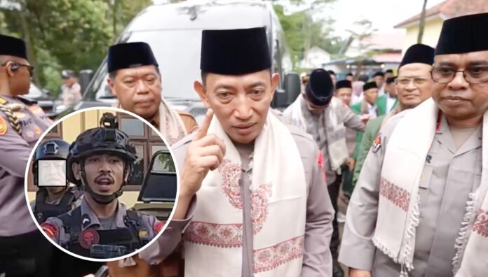 Kapolri Listyo Sigit Prabowo saat memberikan keterangan kepada awak media. Foto: Istimewa